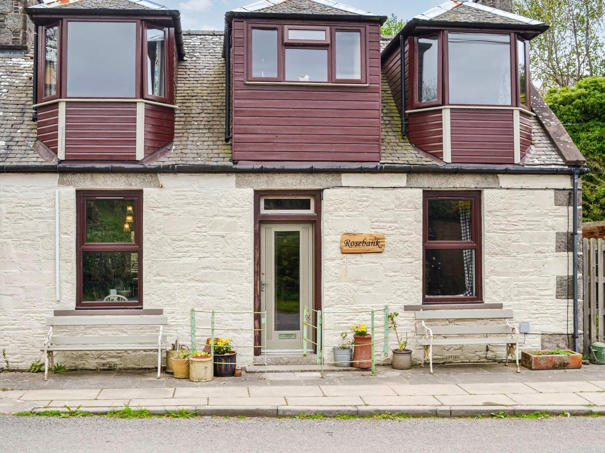 Rosebank Cottage Borgue  Bagian luar foto